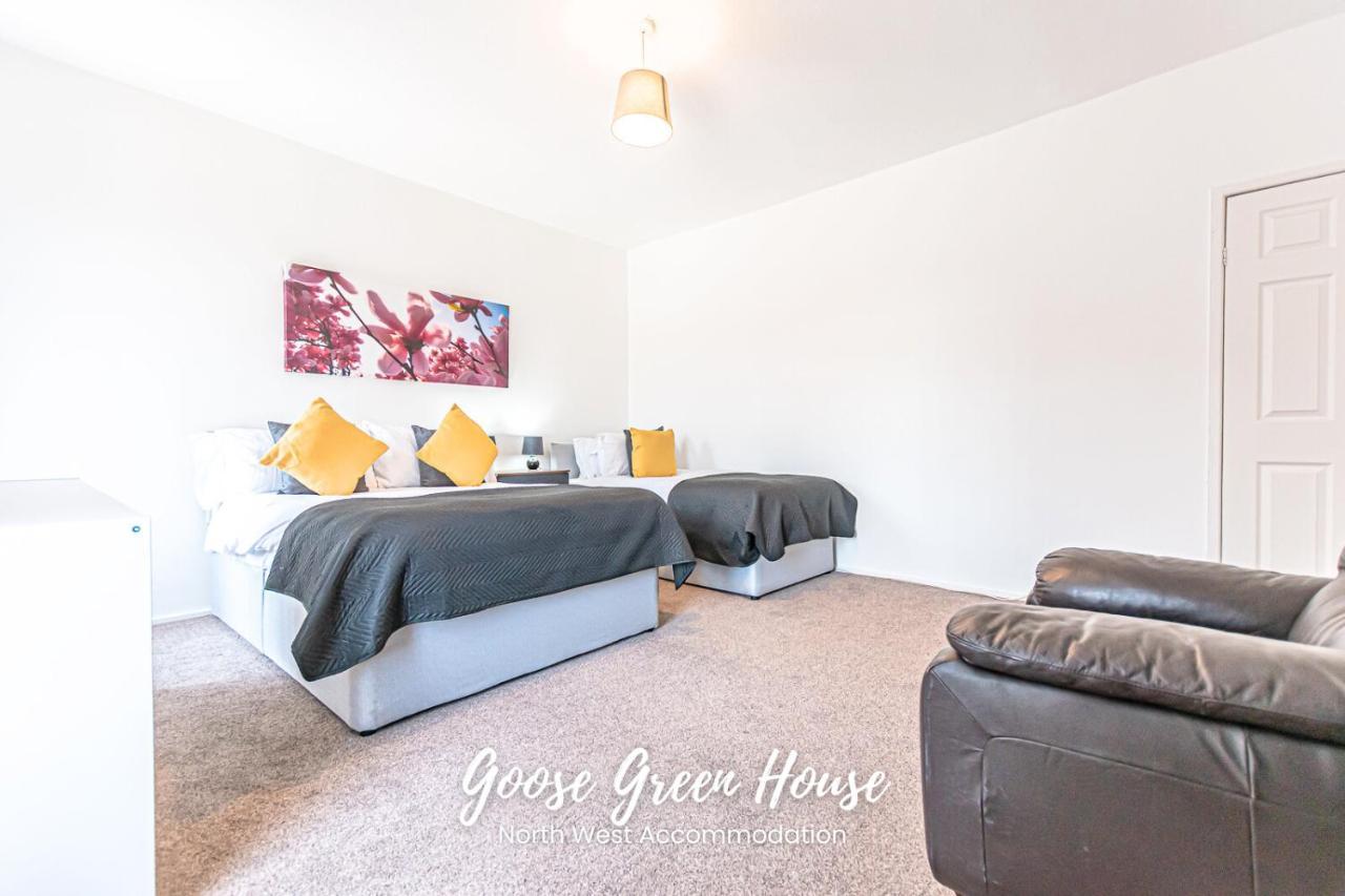 Modern 3Br House In Ince Ideal For Contractors & Long Stays Wigan Exterior foto